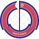 North Korea Country Icon
