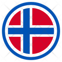 Norway Country National Icon