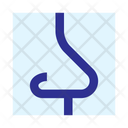 Nose Scent Face Icon
