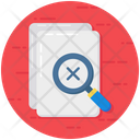 Rejected File Rejected Document Incorrect File Icon