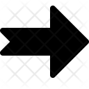 Notched Arrow Icon