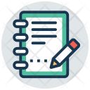 Notepad Jotter Writing Icon