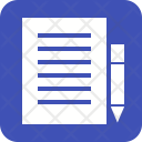 Notes Edit File Icon