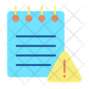Warn Notes Warning Notes Icon