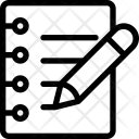 Notiz Bleistift Bearbeiten Symbol