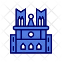 Notre Dame Dame Tower Icon