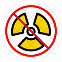 Radiation Nuclear Notallowed Icon