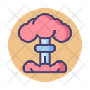 Nuclear Bomb Mushroom Cloud Blast Icon