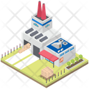 Nuclear Plant Power Plant Cooling Tower Icon
