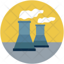 Nuclear Plant Chimneys Icon