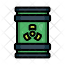 Nuclear Waste Pollution Icon
