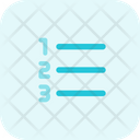 Number List Icon