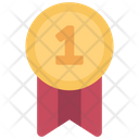 Number One Medal Icon