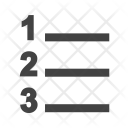 Numbered list Icon
