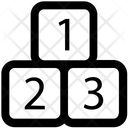 Numbers Block Icon