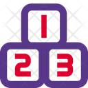 Numeric Cube Icon