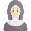Nun Christian Christianity Icon