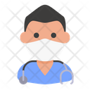 Nurse Avatar Man Icon