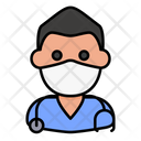 Nurse Avatar Man Icon