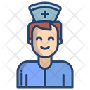 Nurse Man Professional Doctor Icon