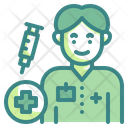 Nurse Man Profession Assistance Icon