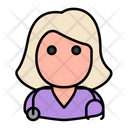 Nurse Woman Professional Icon