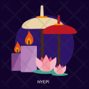 Nyepi Day Celebrations Icon