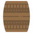 Oak Barrel Wood Icon