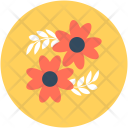 Oakleaf Hydrangea Flower Icon