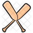 Oars Rowing Boat Paddles Icon