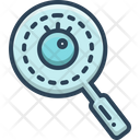 Observant Zoom Magnifying Icon