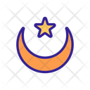 Occult Moon Star Icon