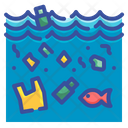 Ocean Pollution Icon