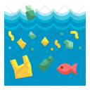 Ocean Pollution Icon