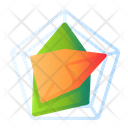 Octagonal Diamond Shapes Icon