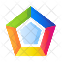 Octagonal Shapes Diamond Icon