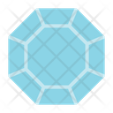 Octagonal Diamond Jewelry Icon