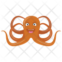 Octopus Sea Animal Mollusc Icon