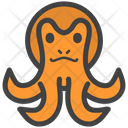 Octopus Sea Creature Animal Icon