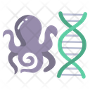 Octopus Dna Animal Icon