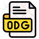 Odg File Type File Format Icon