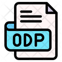 Odp File Type File Format Icon