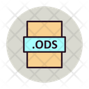 File Type Ods File Format Icon