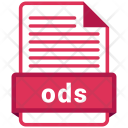 Ods File Formats Icon
