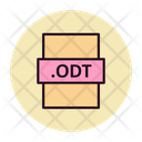 File Type Odt File Format Icon