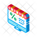 Oferta De Compras On Line Ícone
