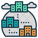 Branch Office World Icon