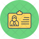 Office Entry Card Icon