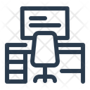 Office Interior  Icon