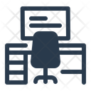 Office Interior  Icon